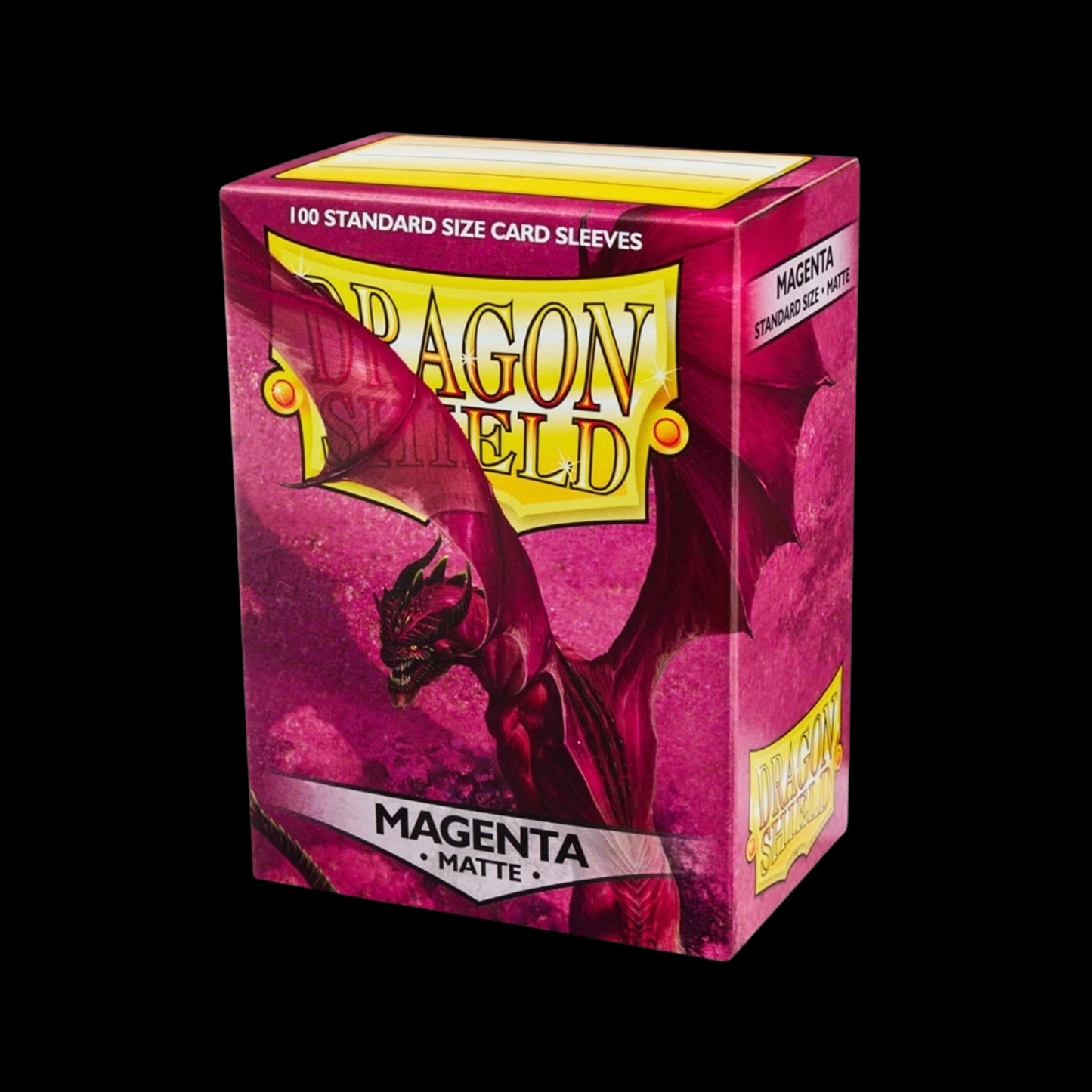 Dragon Shield Matte Magenta Sleeves 100x
