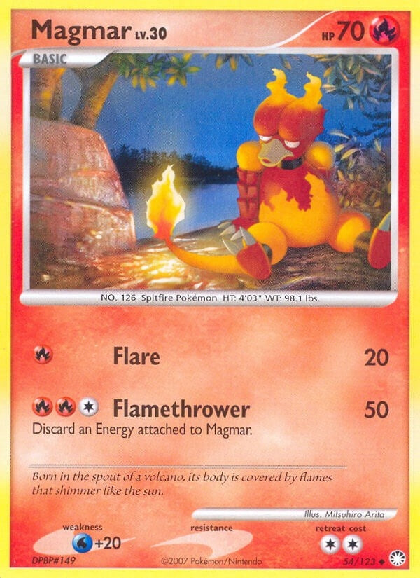 Magmar (54/123) (MT)