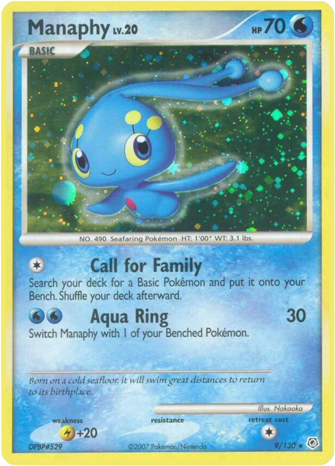 Manaphy (9/130) (DP)