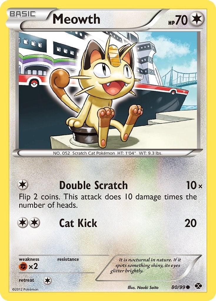 Meowth (80/99) (NXD)