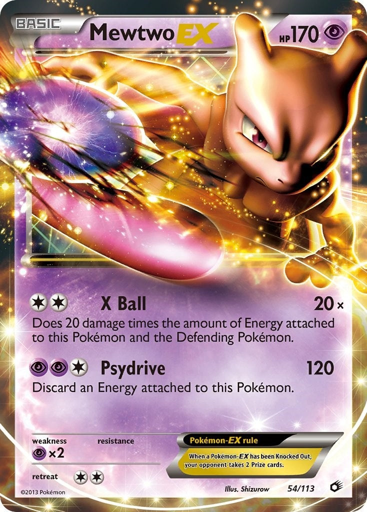 Mewtwo EX (54/113) (LTR)