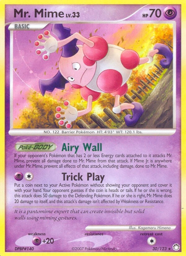 Mr. Mime (30/123) (MT)