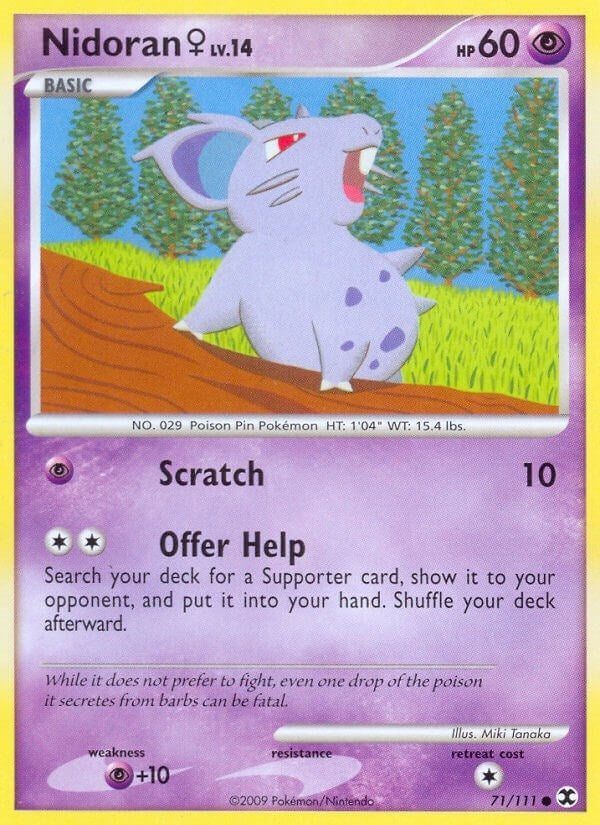 Nidoran F (71/111) (RR)