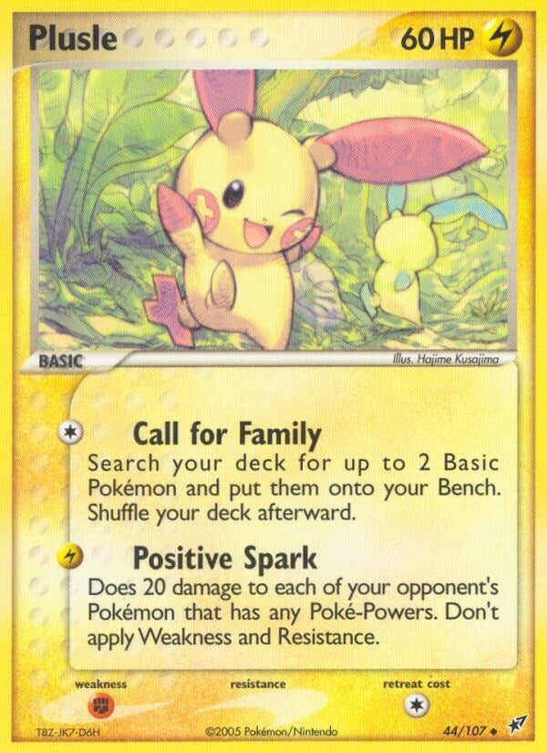 Plusle (44/107) (DX)