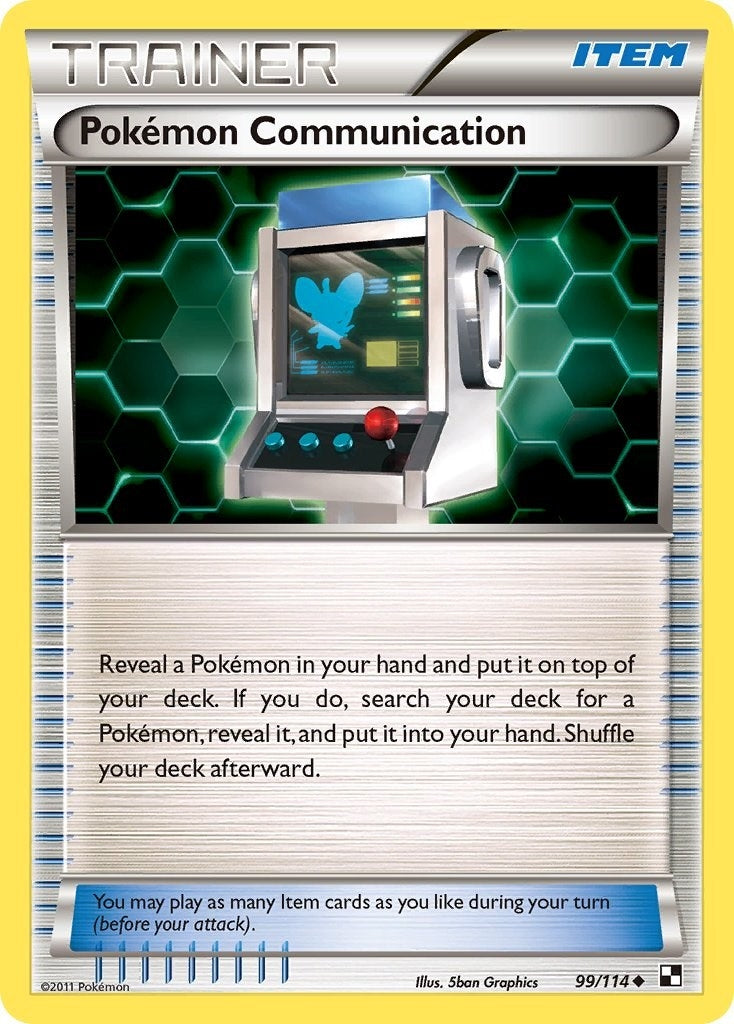 Pokemon Communication (99/114) (BLW)