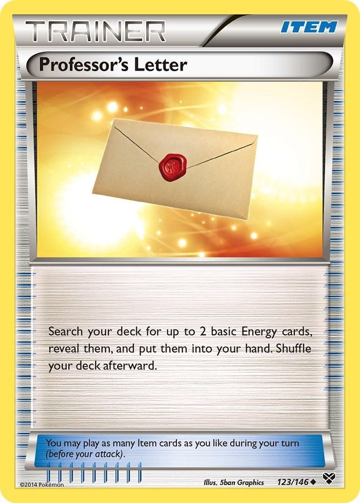 Professor's Letter (123/146) (XY)