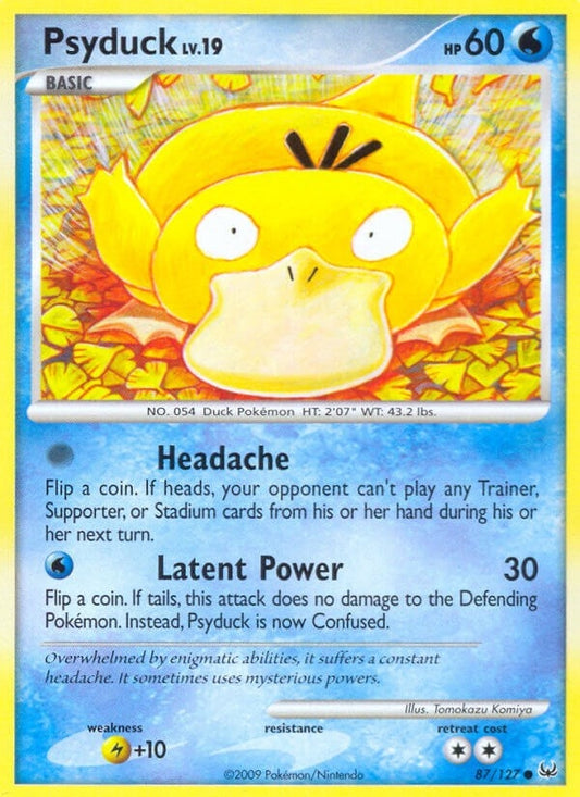 Psyduck (87/127) (Platinum) (PL)