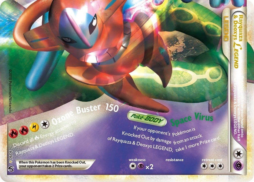 Rayquaza & Deoxys Legend FRENCH (Bottom) (90/90) (UD)