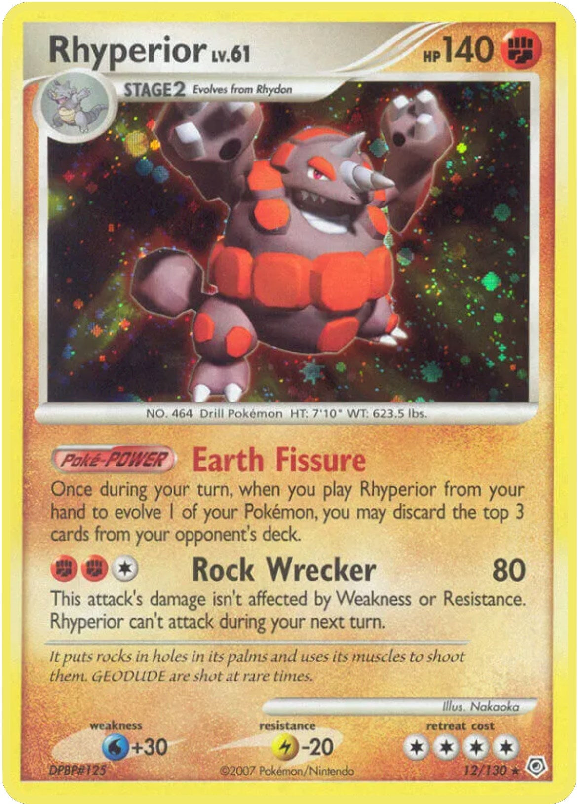 Rhyperior (12/130) (DP)