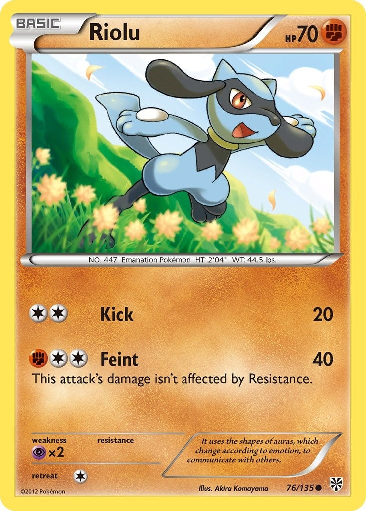 Riolu (76) (76/135) (PLS)