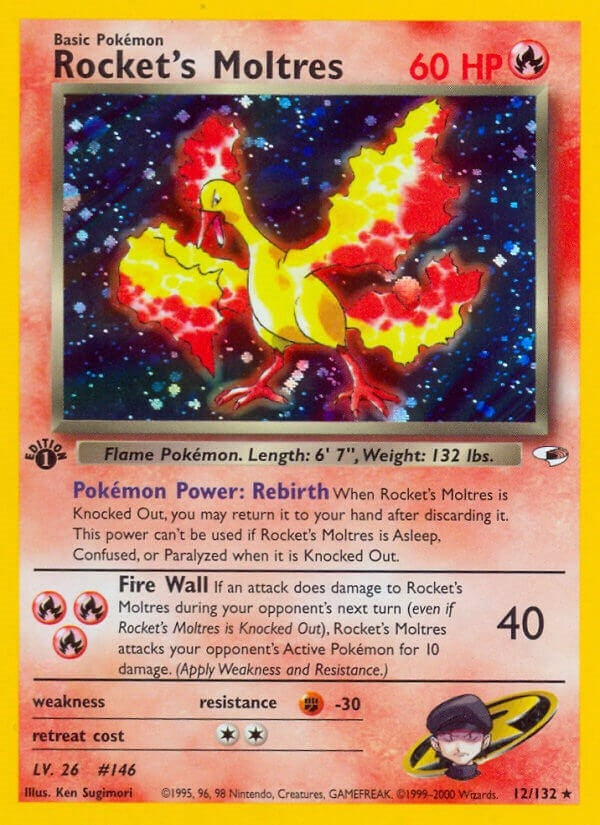 Rocket's Moltres (012/132) (G1)