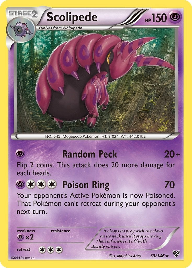 Scolipede (53/146) (XY)