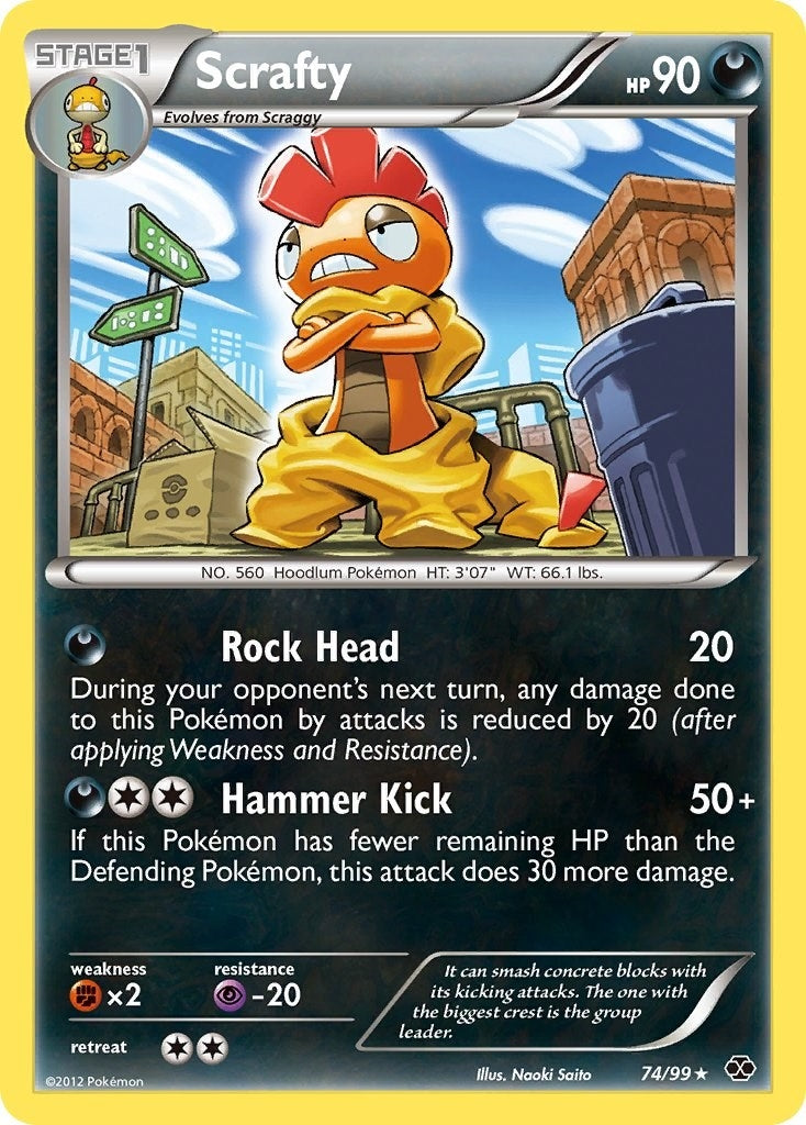Scrafty (74/99) (NXD)