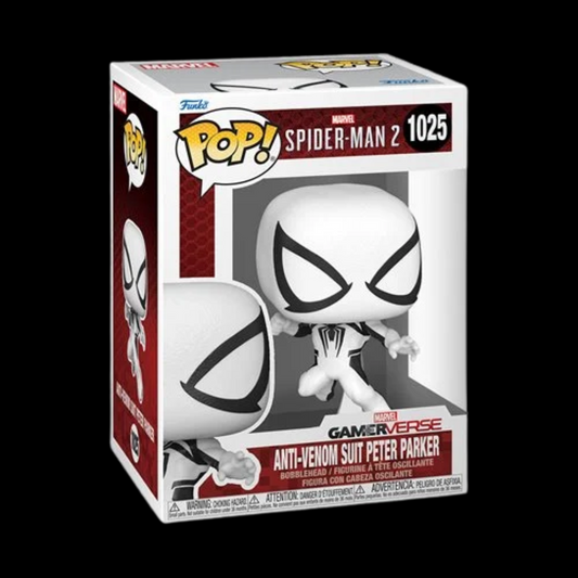 Spider-Man 2 Video Game Anti-Venom Suit Peter Parker Funko Pop! Vinyl Figure #1025