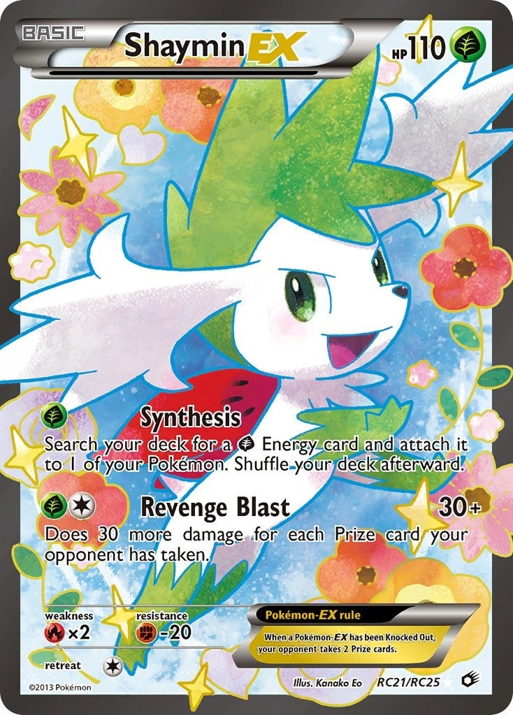 Shaymin EX (Full Art) (RC21/RC25) (LTR)