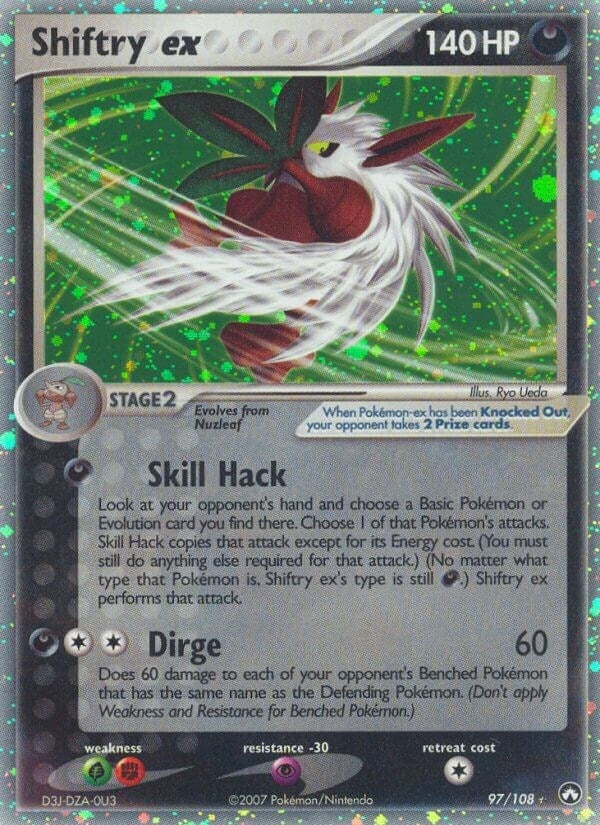 Shiftry ex (97/108) (PK)