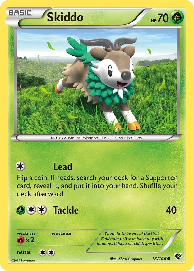 Skiddo (18/146) (XY)