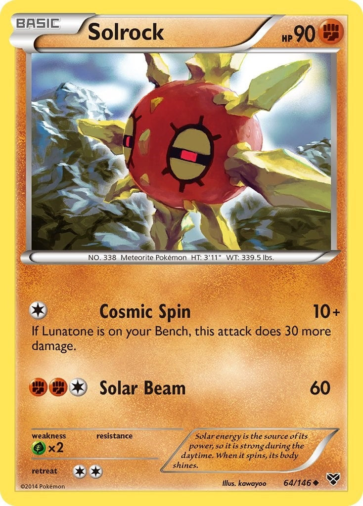 Solrock (64/146) (XY)