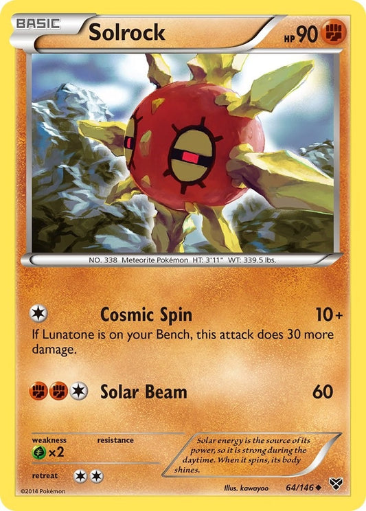 Solrock (64/146) (XY)