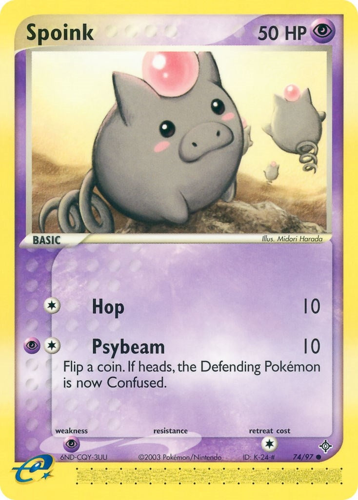 Spoink (74/97) (DR)