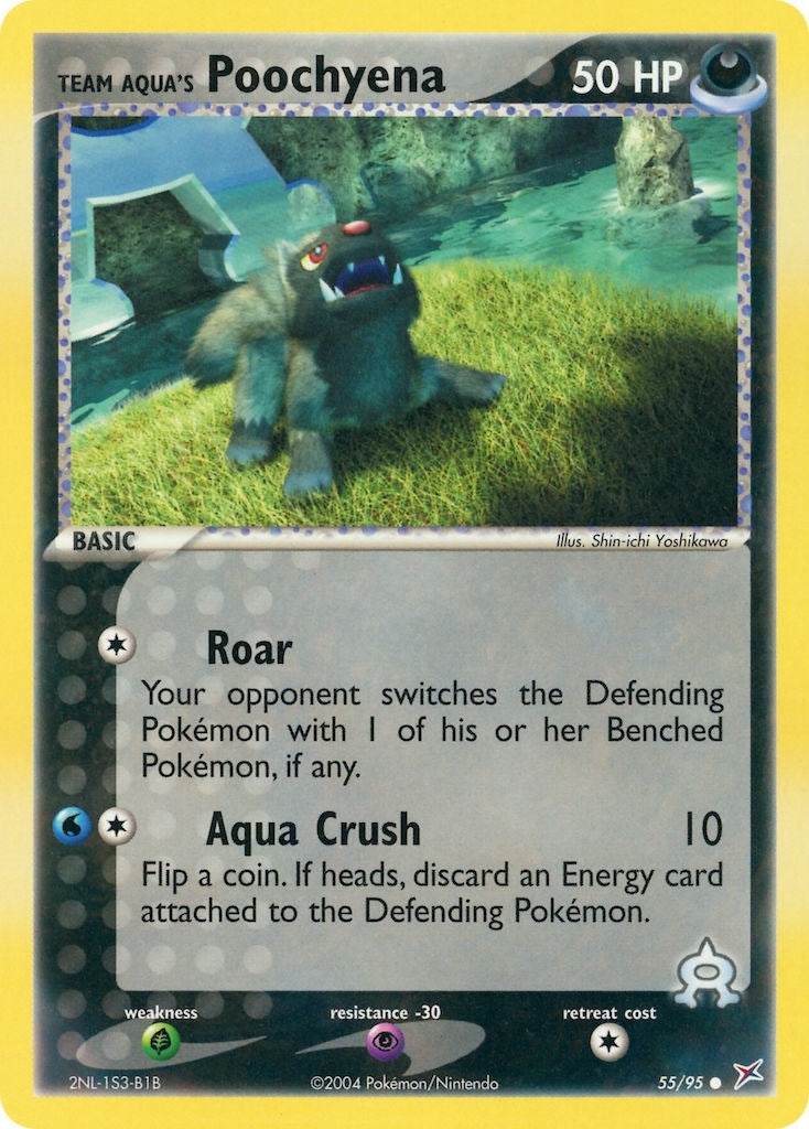 Team Aqua's Poochyena (55/95) (MA)
