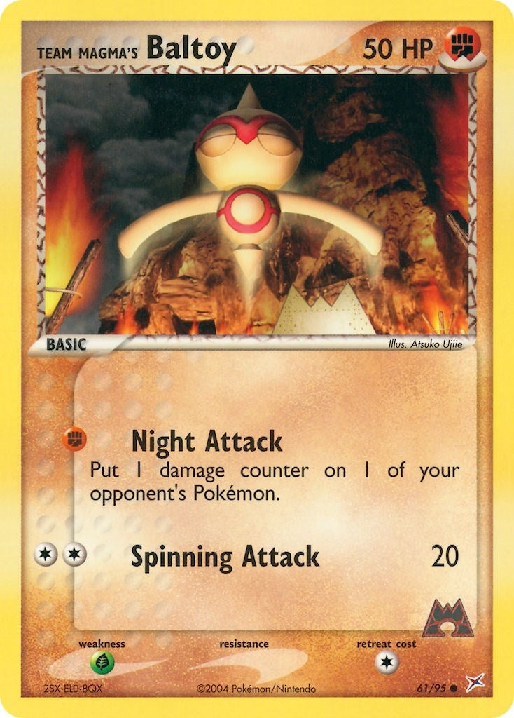Team Magma's Baltoy (61/95) (MA)