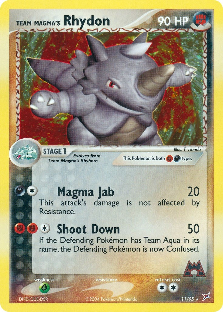 Team Magma's Rhydon (11/95) (MA)