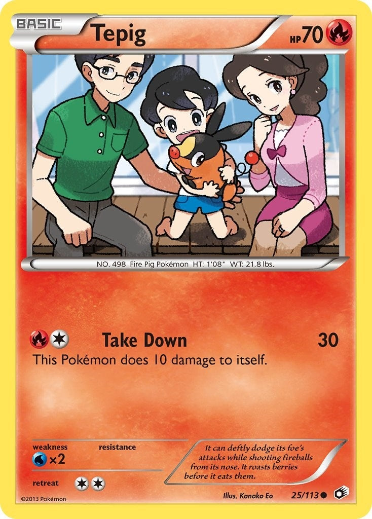 Tepig (25/113) (LTR)