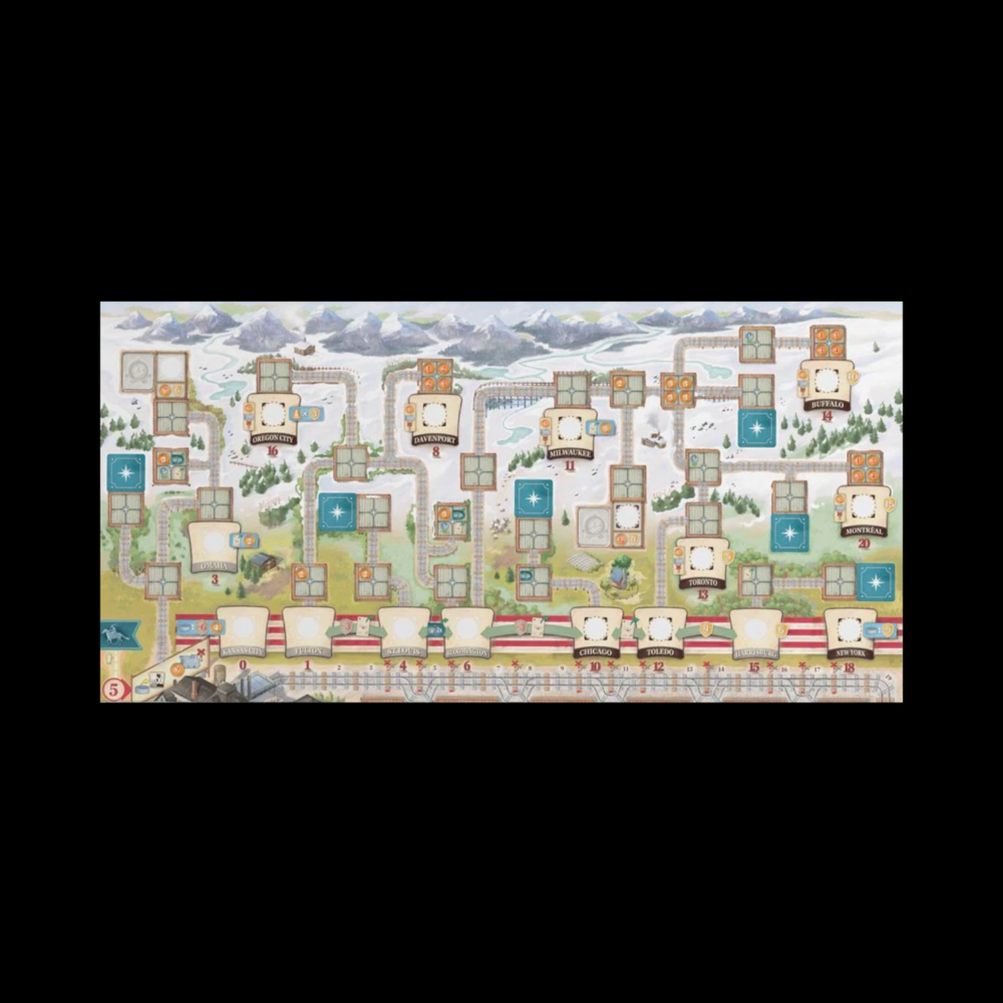 Great Western Trail Second Edition Rails to the North