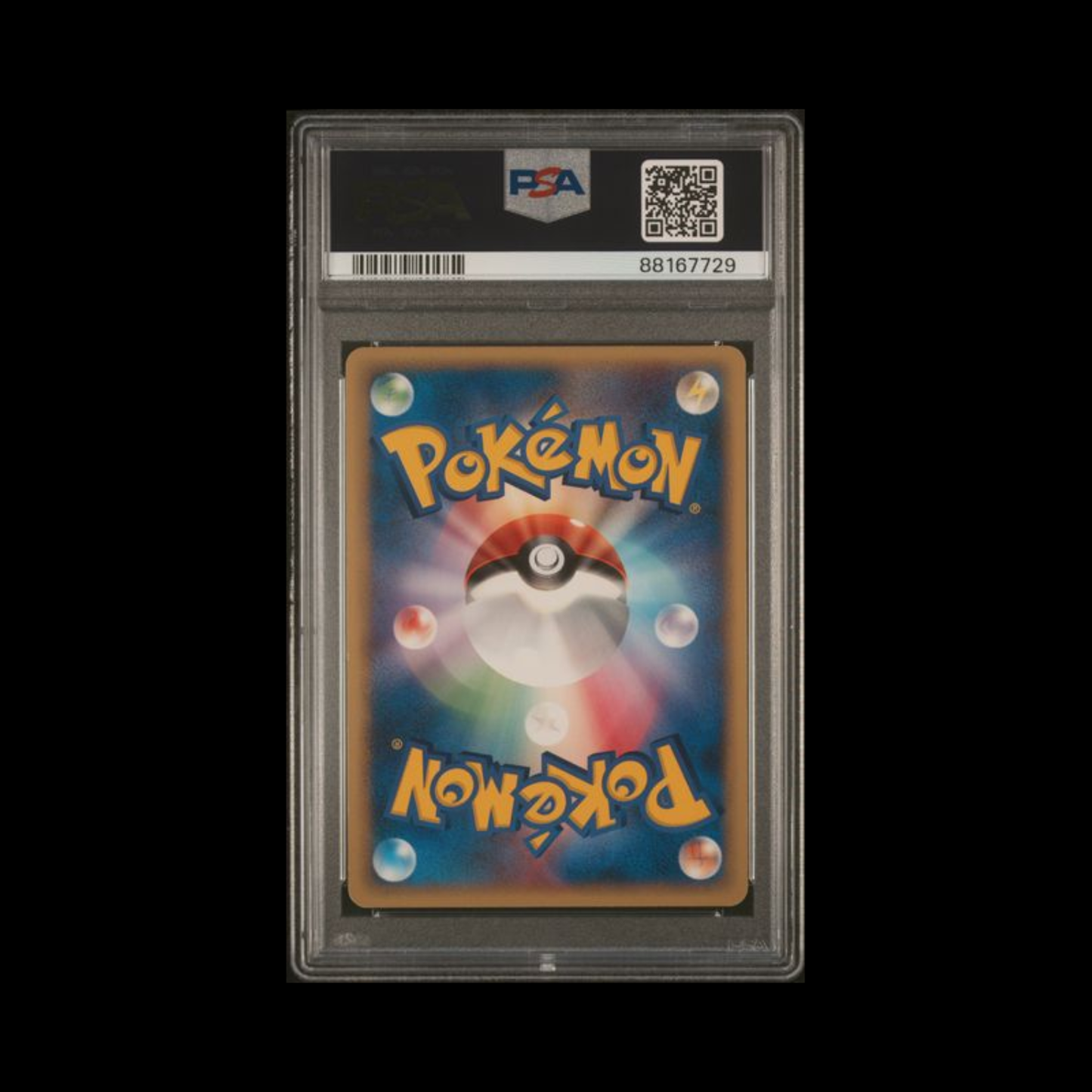 Pokemon JP Slab Raichu EX 002 PSA 8 NM