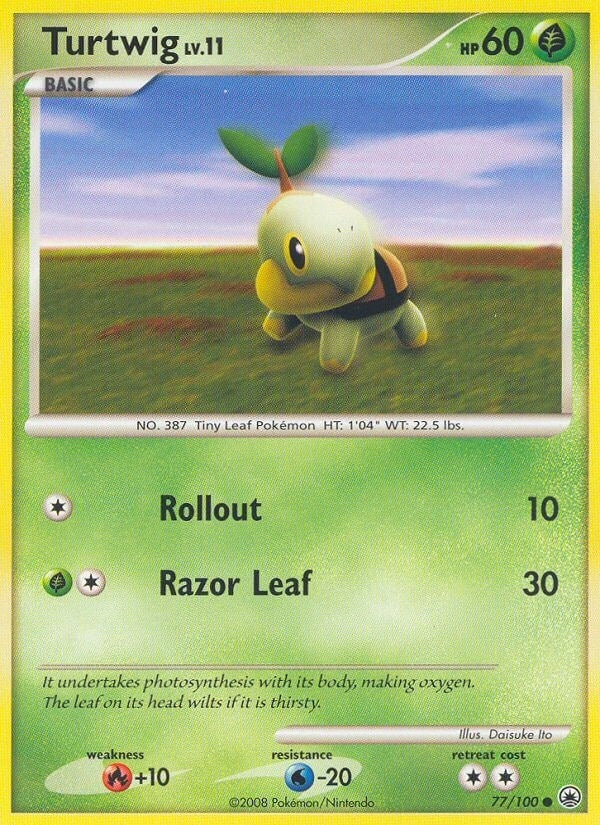 Turtwig (77) (77/100) (MD)