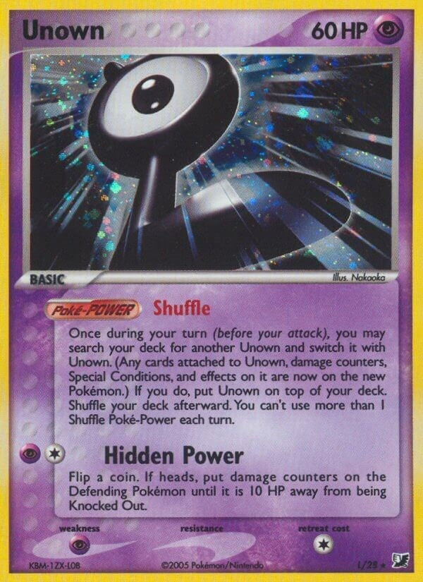 Unown (L) (L/28) (UF)