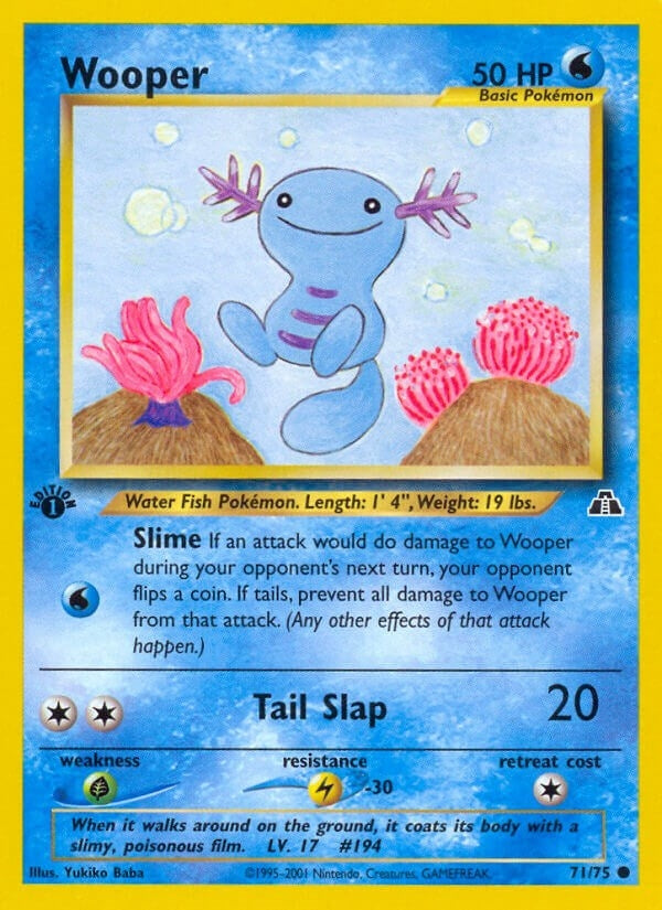 Wooper (71/75) (N2)