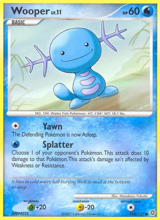 Wooper (118/132) (Secret Wonders) (SW)