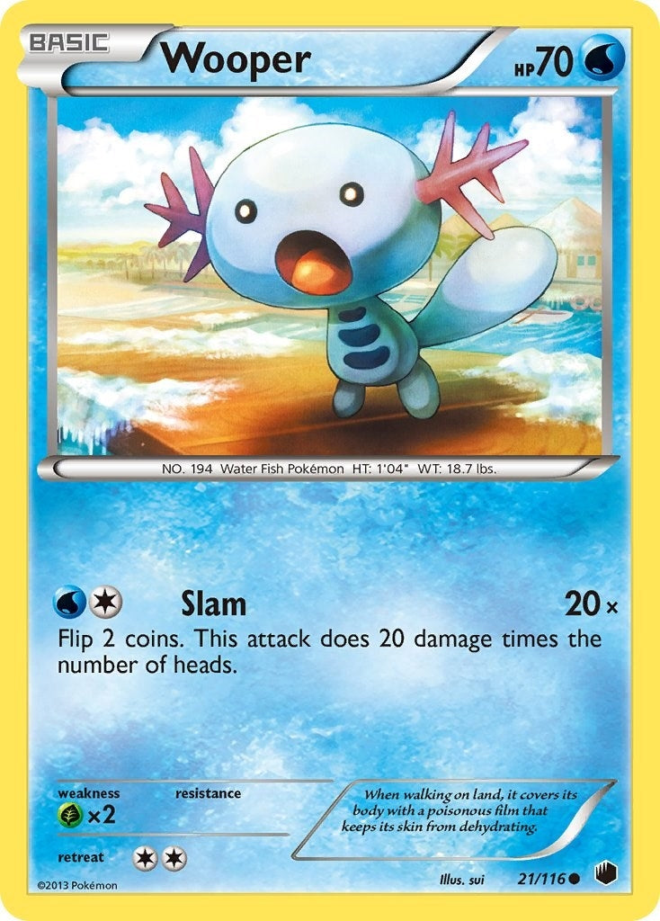 Wooper (21/116) (PLF)