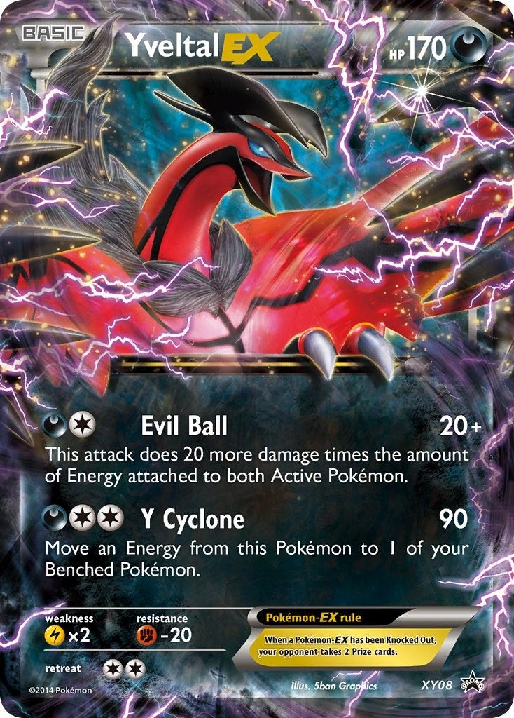 Yveltal EX - XY08 (XY08) (PR)