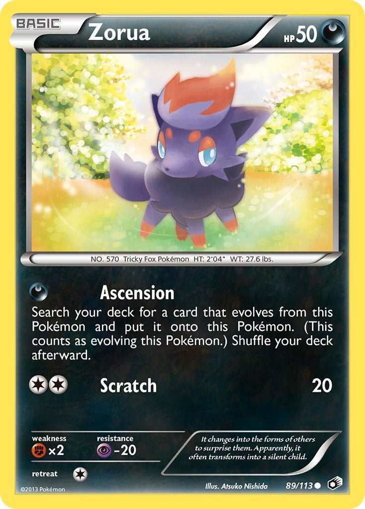 Zorua (89/113) (LTR)