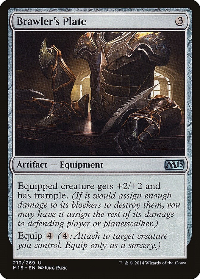 Brawler's Plate (213) (M15)