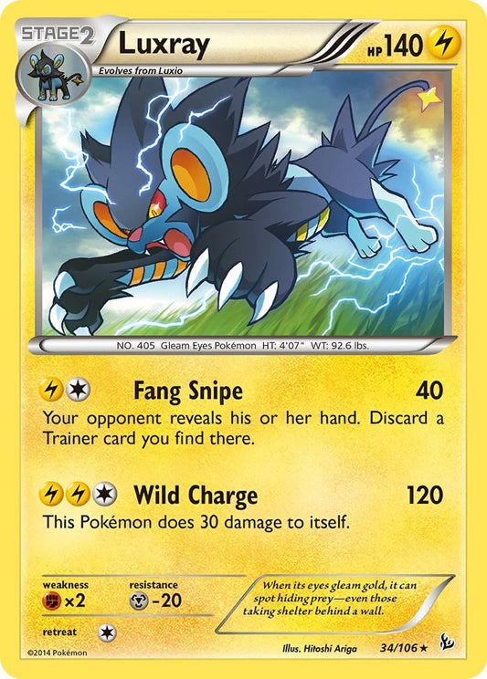 Luxray (34/106) (FLF)