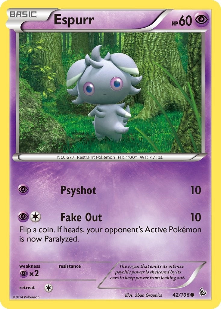 Espurr (42/106) (FLF)