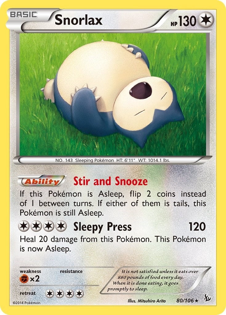 Snorlax (80/106) (FLF)