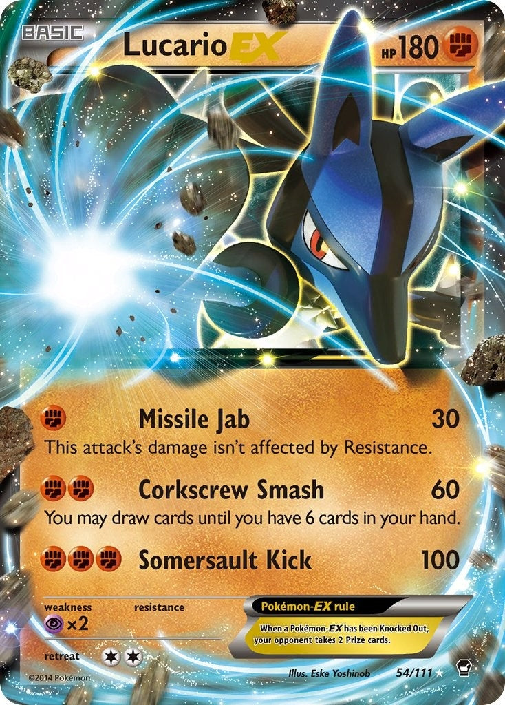 Lucario EX (54/111) (FFI)