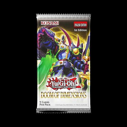 Yu-Gi-Oh! Doom Of Dimensions Booster Pack