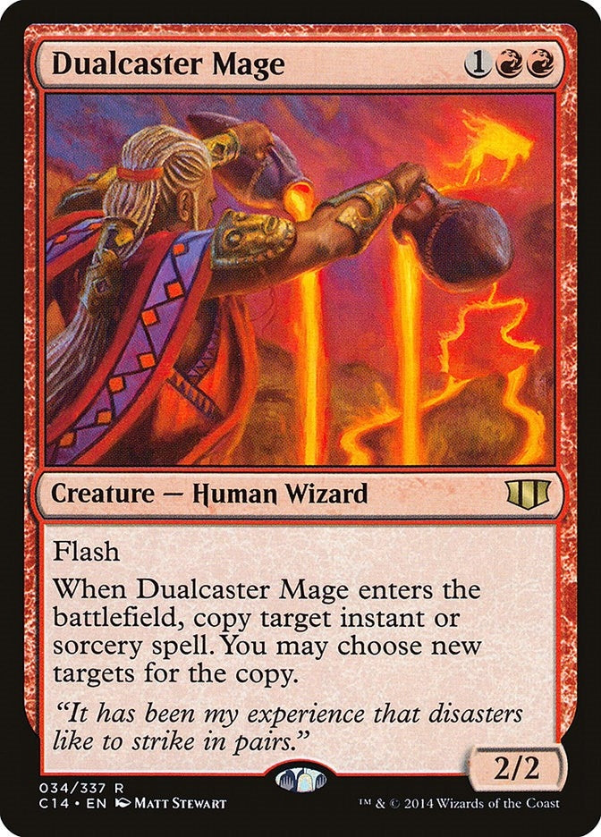 Dualcaster Mage (34) (C14)