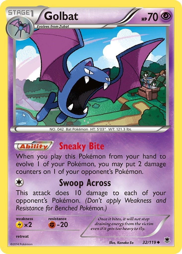 Golbat (32/119) (PHF)