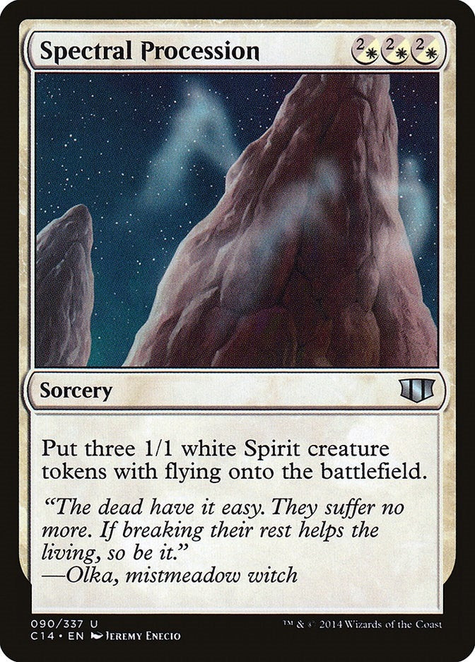 Spectral Procession (90) (C14)
