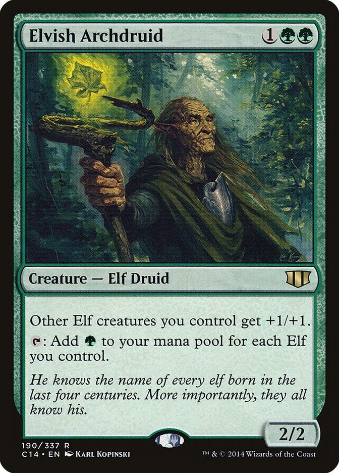 Elvish Archdruid (190) (C14)