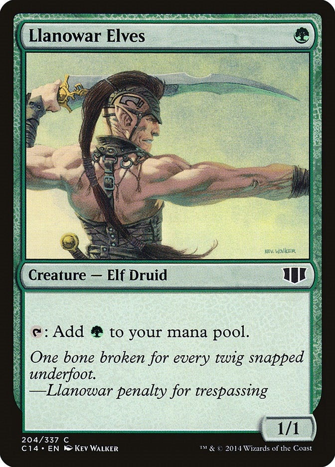Llanowar Elves (204) (C14)