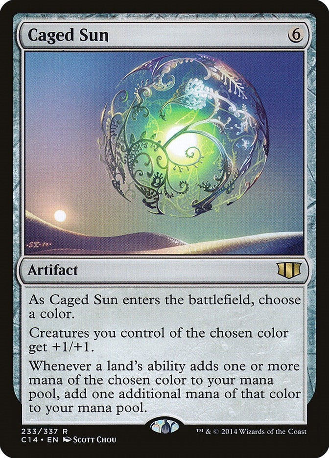 Caged Sun (233) (C14)
