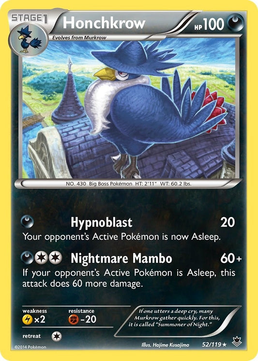 Honchkrow (52/119) (XY - Phantom Forces) (PHF)